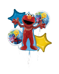 Balloon Bouquet Elmo Sesame Street