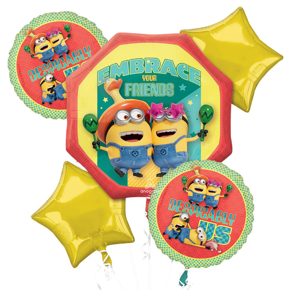 Balloon Bouquet Despicable Me 4