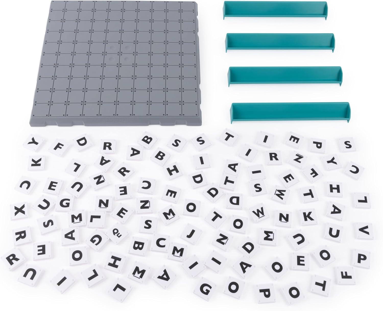 Upwords The Stackable Word Game: Includes Rotating Board & Letter Tiles, Classic Crossword Activity for Kids & Families