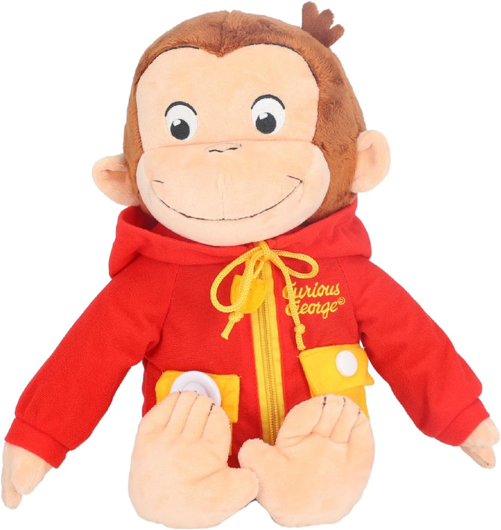Curious George Learn To Dress Plush