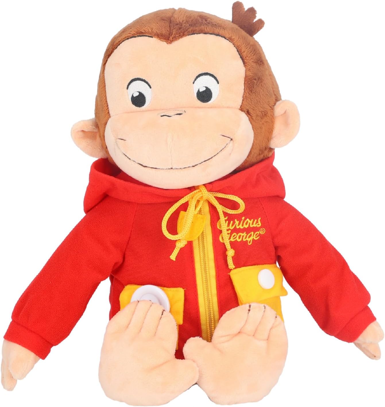 Curious George Learn To Dress Plush