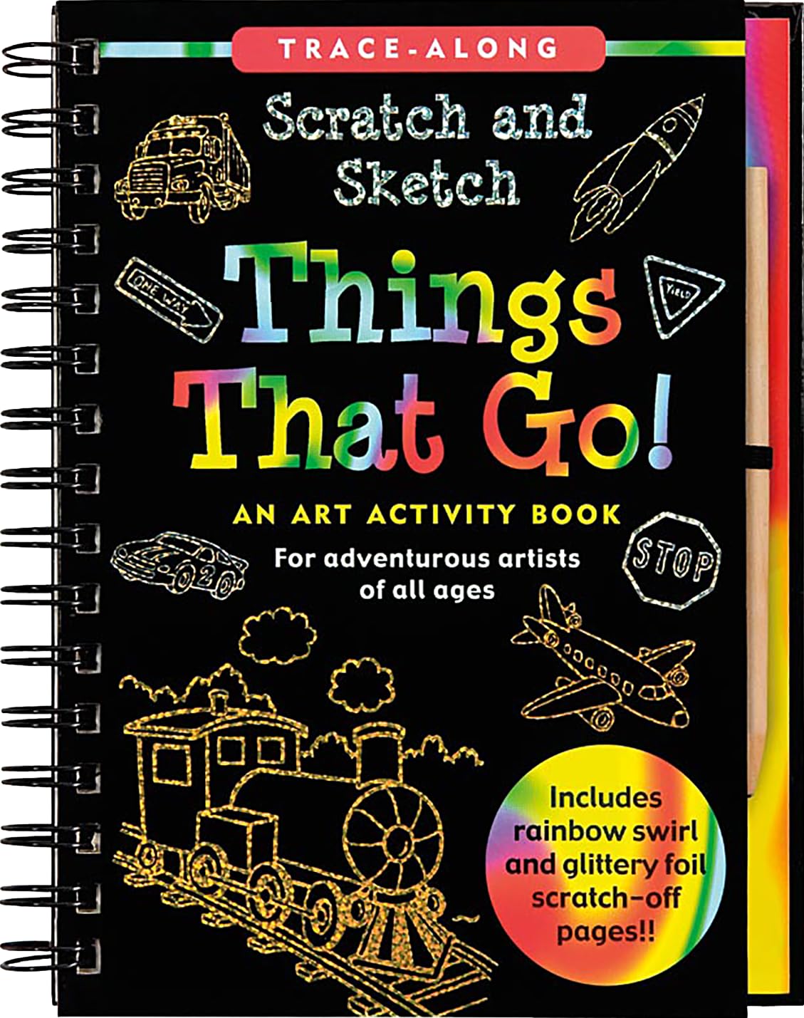 SCRATCH & SKETCH THINGS THAT GO