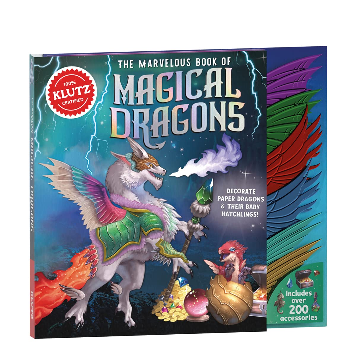 Book - Klutz The Marvelous Book of Magical Dragons