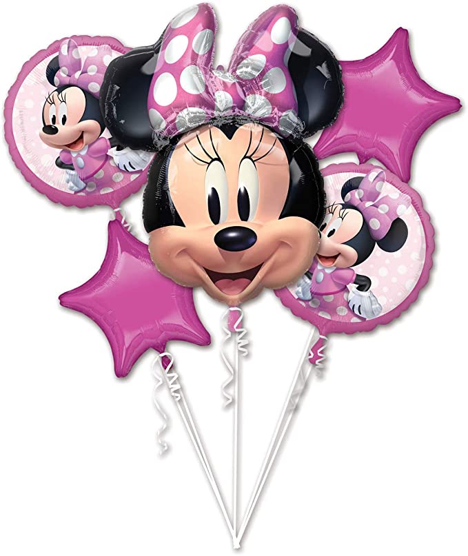 Balloon Bouquet Junior Minnie